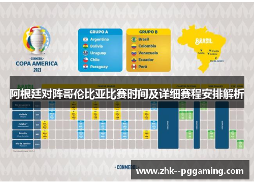 阿根廷对阵哥伦比亚比赛时间及详细赛程安排解析